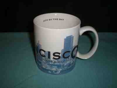 Starbucks Coffee Mug Skyline Series; San Francisco; 2002 Series One - Sold on eBay Nov, 17th 2018 for $10.00
