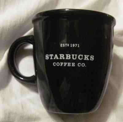 Starbucks Barista Collectible 12 oz Ceramic Black Ceramic Coffee Mug Cup 2002 - Sold on eBay Nov, 17th 2018 for $5.99