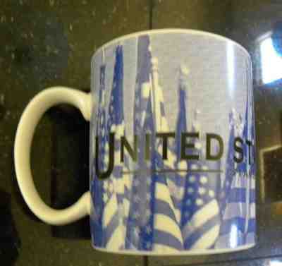 Starbucks United States Of America Scenic Series Coffee Mug US Flags 2002 - Sold on eBay Nov, 15th 2018 for $10.00