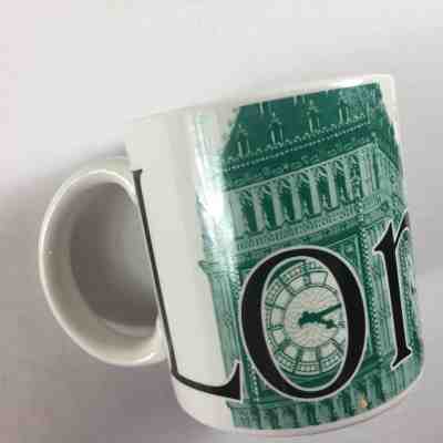 Starbucks London City Mug Coffee Cup 2002 Collection Large England UK British - Sold on eBay Nov, 15th 2018 for $15.10