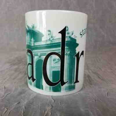 STARBUCKS MADRID CITY COFFEE MUG 2002 COLLECTOR SERIES 16 OZ - Sold on eBay Nov, 14th 2018 for $9.95