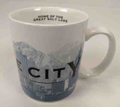 New Starbucks Coffee Salt Lake City Skyline Mug Barista Cup Series One 2002  - Sold on eBay Nov, 12th 2018 for $24.99
