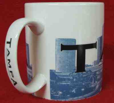 TAMPA Starbucks Mug - Skyline Mug Series One  - 2002- USA Seller - NWT - Sold on eBay Nov, 11th 2018 for $25.00