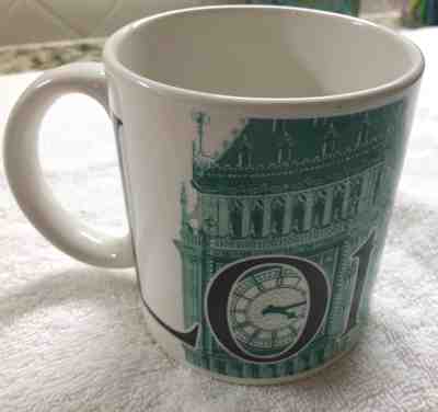 London City Big Ben Clock Tower Starbucks 20 OZ Mug 2002 NEW City Mug Collection - Sold on eBay Nov, 10th 2018 for $14.99