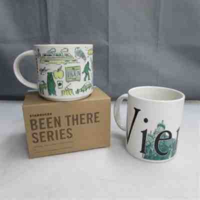 2x Collectible Starbucks Mugs; Washington State 2017(IOB) & Vienna 2002 - Sold on eBay Nov, 10th 2018 for $15.50