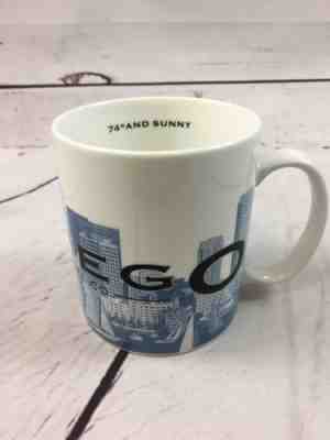 Starbucks Coffee SAN DIEGO Cup Mug 2002 Skyline Series 18 oz - Sold on eBay Nov, 10th 2018 for $9.95
