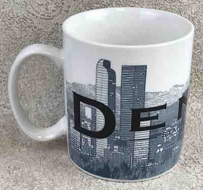 Starbucks Denver Mug Mile High City 2002 Coffee Cup Barista Skyline Series One - Sold on eBay Nov, 7th 2018 for $15.99