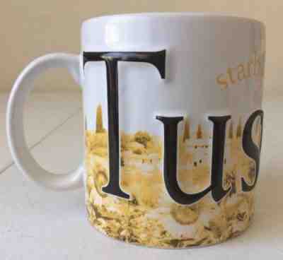 STARBUCKS Tuscany Italian Edition II Collector Series Jumbo Coffee Mug 2003 - Sold on eBay Nov, 16th 2018 for $23.00