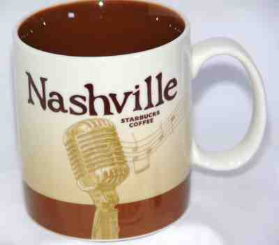 Starbucks 2010 Nashville 16 ounce Global Icon Mug Mint  - Sold on eBay Nov, 14th 2018 for $39.95