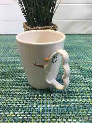 Starbucks 2003 Barista 3D Snowman Ceramic Coffee Mug - 12 oz.  - Sold on eBay Nov, 10th 2018 for $14.99
