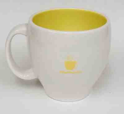 2003 Starbucks Barista Mug White Yellow Steaming Coffee Cup Small 8 OZ - Sold on eBay Oct, 31st 2018 for $14.95