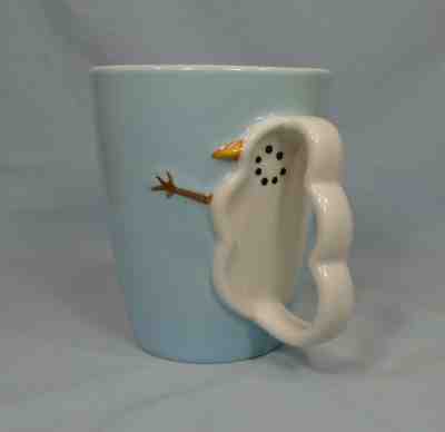 Starbucks Coffee Barista Cup Mug Snowman Handle Christmas 14 oz c 2003 - Sold on eBay Oct, 29th 2018 for $13.50