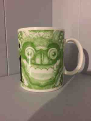 Starbucks Bali City Series Espresso Mug Green Tiki Face 2003 Rare - Sold on eBay Oct, 29th 2018 for $16.00
