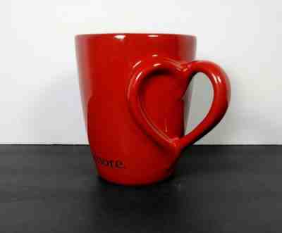 New Starbucks Barista 2003 Red AMORE Coffee Mug Heart Handle  - Sold on eBay Oct, 27th 2018 for $14.00