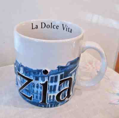 Starbucks Coffee VENEZIA MUG  18 oz  2003 Italian Edition II VENICE - Sold on eBay Oct, 27th 2018 for $19.95