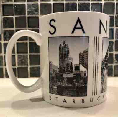 Starbucks Coffee Mug, 2003, San Diego CA, City Scenes Collection - Sold on eBay Oct, 26th 2018 for $14.99