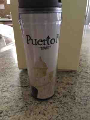 Starbucks Puerto Rico Tumbler Coffee Cup Collector Travel Mug 2004 12oz - Sold on eBay Nov, 17th 2018 for $12.00