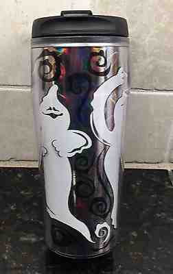 STARBUCKS 2004 New Halloween Ghost Ghostly 16 oz Tumbler Cup Mug - Sold on eBay Nov, 12th 2018 for $11.00