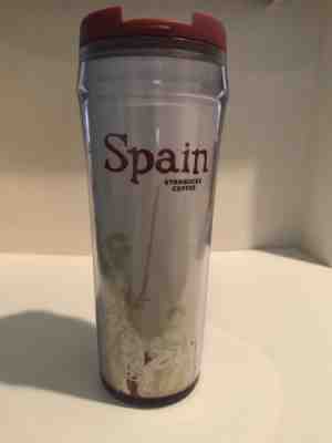  Spain Starbucks Travel Mug  2004  Red  Coffee  Espana   - Sold on eBay Nov, 10th 2018 for $15.99
