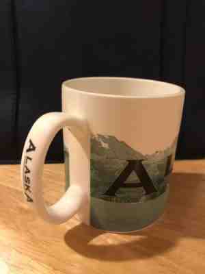 2004 Starbucks Alaska Last Frontier Coffee Mug Tea Cup Series One Skyline Series - Sold on eBay Nov, 7th 2018 for $20.00