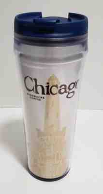 Starbucks Global Icon Chicago 12 oz Travel Tumbler Coffee Mug Tea Cup EUC 2004 - Sold on eBay Oct, 31st 2018 for $16.99