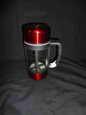 2004 STARBUCKS BARISTA TRAVEL MUG FRENCH PRESS Stainless Plastic w/ Clip 24oz  - Sold on eBay Oct, 21st 2018 for $8.50