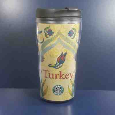 Starbucks 2004 Turkey 12 Oz Double-Wall Insulated Travel Tumbler Cup Mug J108968