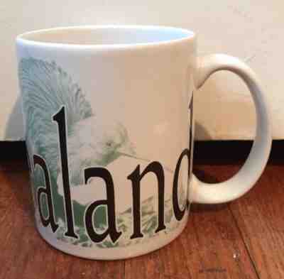 Starbucks Coffee New Zealand City Mug Collectors Series 2005 Kiwi Bird - Sold on eBay Nov, 14th 2018 for $9.99