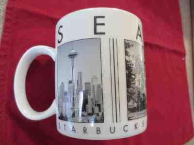 Starbucks Coffee Cup Mug Barista City Scenes Series Seattle 2005 - Sold on eBay Nov, 11th 2018 for $7.97