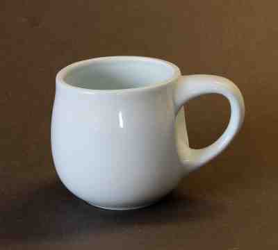 Starbucks Coffee Mug Light Baby Blue Round Chubby Bottom Thick Handle 2005 16 oz - Sold on eBay Nov, 8th 2018 for $19.99