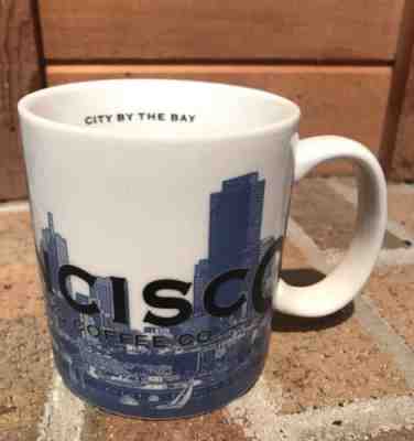 Starbucks San Francisco Barista Skyline Series Coffee Mug 18 oz 2005 City by Bay - Sold on eBay Oct, 22nd 2018 for $18.95