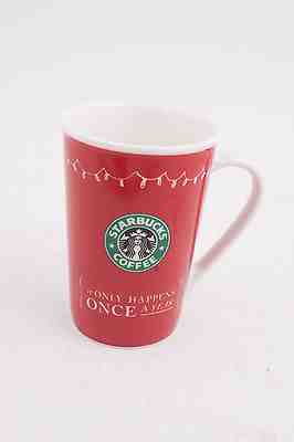 Starbucks 2005 Christmas Tall Mug Cup Red Ornaments (B3R) - Sold on eBay Oct, 21st 2018 for $15.00