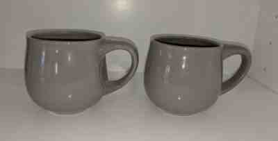 Pair 2 Starbucks 2005 Pot Belly Chubby Coffee Mug 16 oz. EUC Barely Used - Sold on eBay Oct, 18th 2018 for $9.99