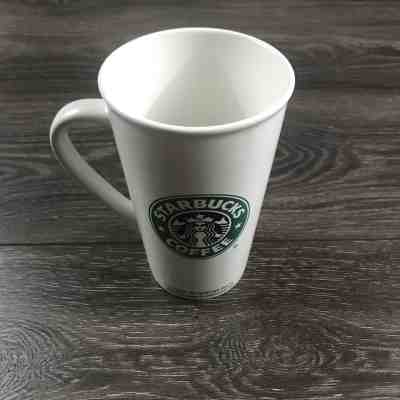 Starbucks Tall Coffee Mug White 2005 - Sold on eBay Oct, 18th 2018 for $13.99