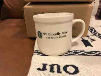 Starbucks Lot of 8 2005 White New Bone China Green Mermaid Coffee Mug Cup 12 OZ  - Sold on eBay Oct, 14th 2018 for $39.56