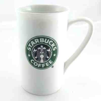 Starbucks Tall Mug Classic Mermaid Green Logo Vintage 2006 12oz White Ceramic  - Sold on eBay Nov, 17th 2018 for $12.95
