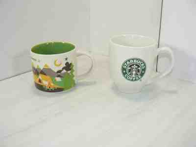 Colorado Starbucks Coffee Mug You Are Here 2013 14oz + 2006 Logo 15.3oz Mug Lot - Sold on eBay Nov, 12th 2018 for $21.00