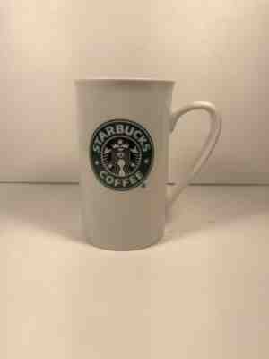 2006 Starbucks White Tall Coffee Mug Cup Mermaid Logo Ceramic 16 oz. - Sold on eBay Nov, 11th 2018 for $11.99