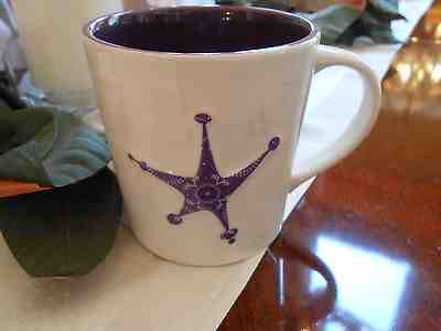 Starbucks Coffee 2006 Christmas Holiday Purple Star Snowflakes 17 oz Cup Mug - Sold on eBay Nov, 11th 2018 for $14.00