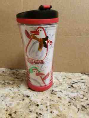 Starbucks Collectible Christmas Winter Travel Mug Tumbler 8 Oz. Coffee Mug 2007  - Sold on eBay Nov, 17th 2018 for $5.55