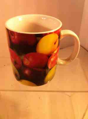 STARBUCKS EXTRA LARGE COFFEE MUG / CUP--2007--16 OZ APPLES FREE SHIP---VGC - Sold on eBay Nov, 15th 2018 for $22.91