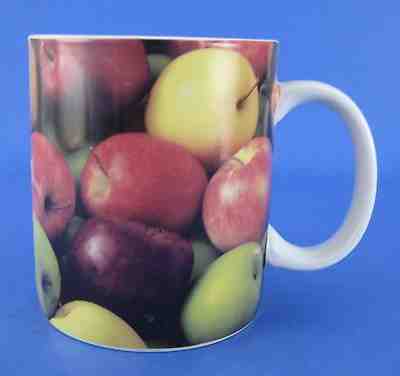 Starbucks Coffee Company Mug Apple Red Yellow Green 16 oz 2007 - Sold on eBay Nov, 15th 2018 for $23.99