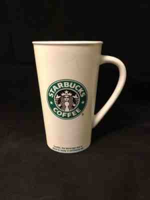 2007 Starbucks Ceramic Coffee Mug Tall Venti To Go with Green Mermaid Logo - Sold on eBay Nov, 14th 2018 for $18.45