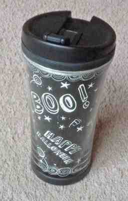 STARBUCKS COFFEE 2007 Retired TRICK or TREAT HALLOWEEN 8 OUNCE TRAVEL MUG BOO - Sold on eBay Nov, 12th 2018 for $6.00