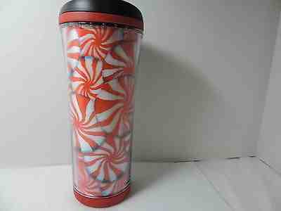 Starbucks Red White Candy Hologram Coffee Travel Mug Tumbler 2007 - Sold on eBay Nov, 11th 2018 for $15.00