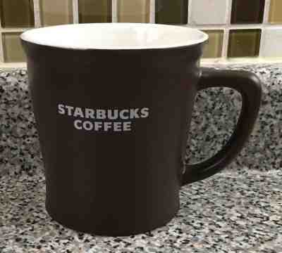Starbucks Coffee Company Dark Brown Coffee Mug Cup 2008 16oz 473 ml - Sold on eBay Nov, 17th 2018 for $17.95