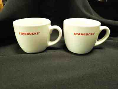 2 Starbucks 2008 3oz Demitasse Cups/Mugs Espresso  - Sold on eBay Nov, 14th 2018 for $7.00