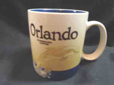 Sstarbucks 2008 Orlando COLLECTOR SERIES Mug 16 oz Dolphin New with sticker - Sold on eBay Nov, 13th 2018 for $32.88