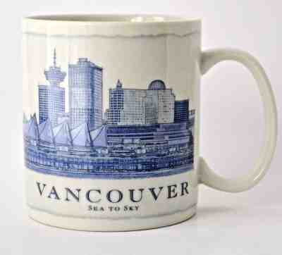 Starbucks coffee cup city Vancouver 2008 sea to sky mug collectors 18 floz gift  - Sold on eBay Nov, 12th 2018 for $20.00