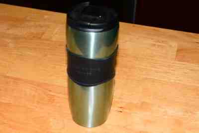 2008 Starbucks Travel Tumbler Mug Cup, Green Stainless Never used - Sold on eBay Nov, 12th 2018 for $14.99